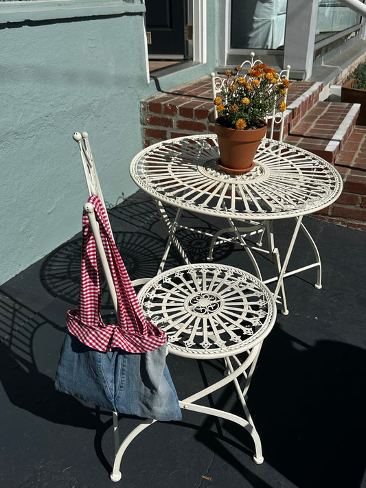 The Gingham Tote Bag